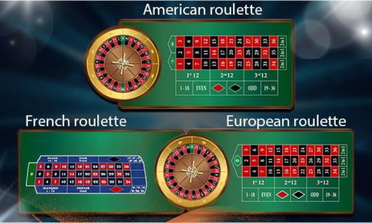 3 different types of roulette (2)